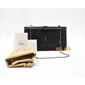 NWT Christian louboutin Crystal Strass Crossbody